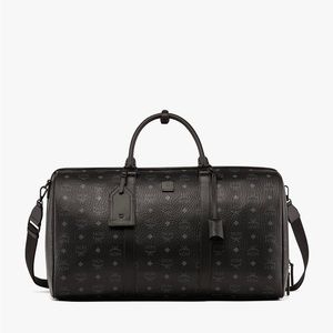 MCM Weekender 55 - Black Visetos